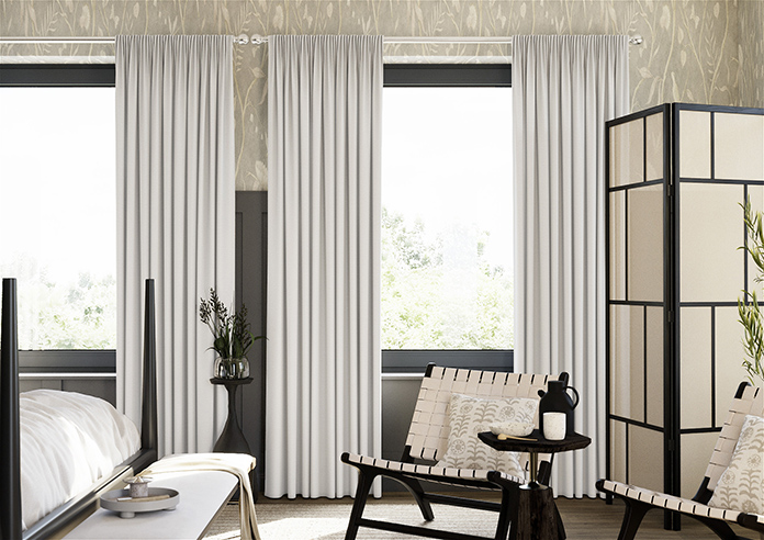 Oslo, Silver - Made to Measure Curtains - Image 3
